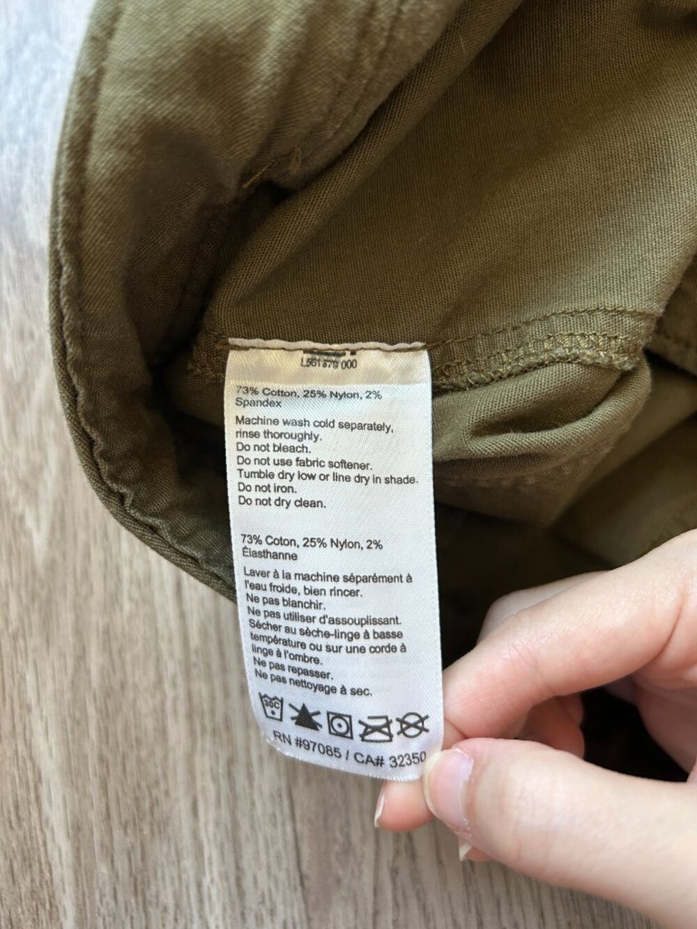Outdoor Research Women's Shastin Pants in Olive Green Size 0 - Picture 8 of 11